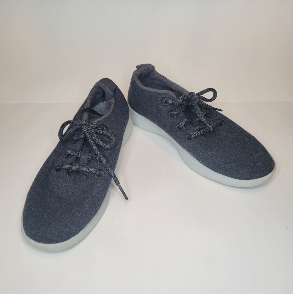 Allbirds Wool Runners Shoes Sneakers Mens 8 Gray Low Top Casual Lace Up
